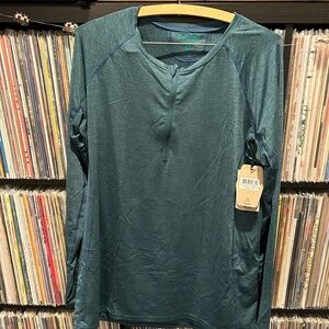 Women’s NRS Teal Long Sleeve Performance Shirt XL